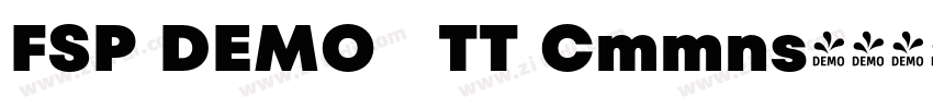 FSP DEMO   TT Cmmns字体转换